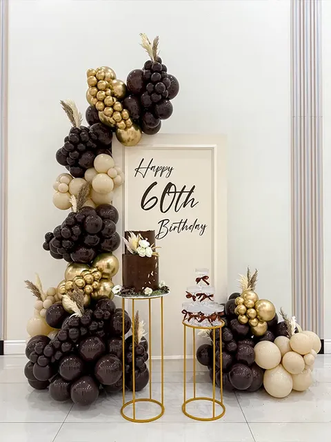 40th Birthday Balloon Decorations: Elegant Ideas