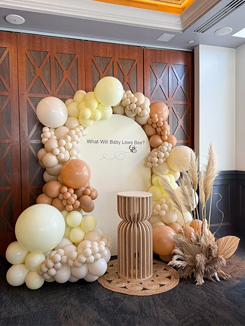 Baby Shower balloon backdrop Los Angeles