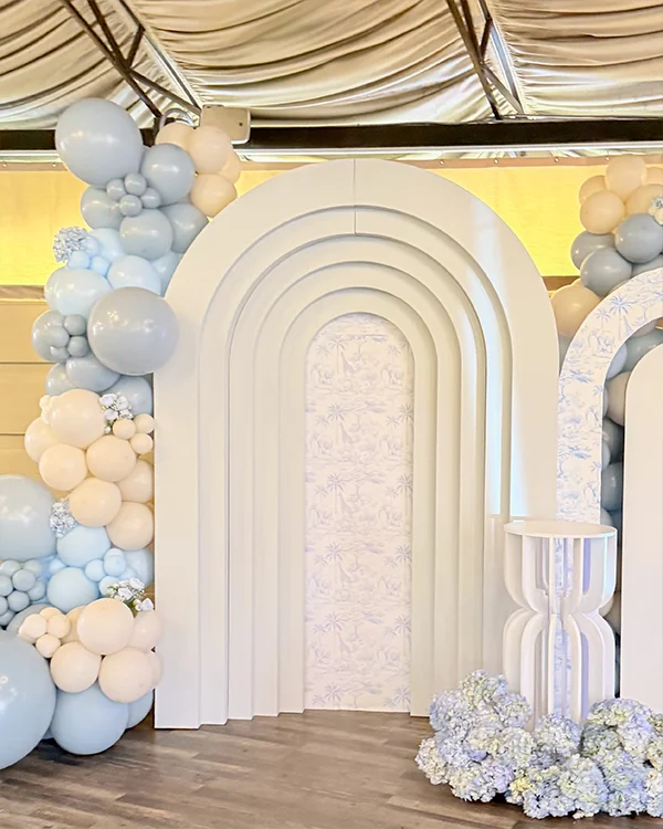 Baby Kamboj Baby Shower — Baby Shower balloon decor detail Encino