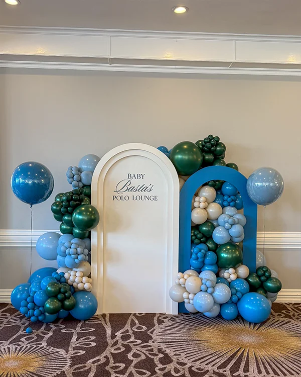 Baby shower balloon decor — Basta Baby Shower Burbank