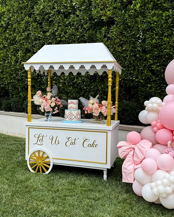 Marie's 1st Birthday — Birthday balloon decor detail Beverly Hills